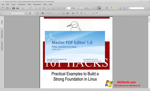 Screenshot Master PDF Editor para Windows 10