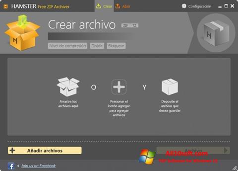 Screenshot Hamster Free ZIP Archiver para Windows 10