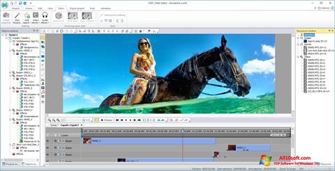 Screenshot VSDC Free Video Editor para Windows 10