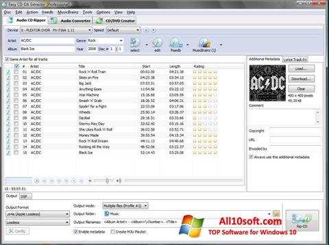 Screenshot Easy CD-DA Extractor para Windows 10
