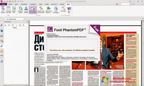 Screenshot Foxit Phantom para Windows 10