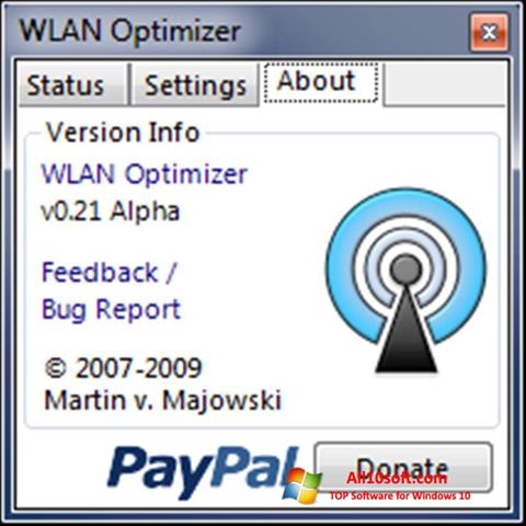 Screenshot WLAN Optimizer para Windows 10