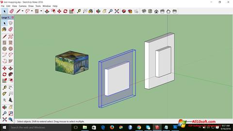 Screenshot SketchUp Make para Windows 10