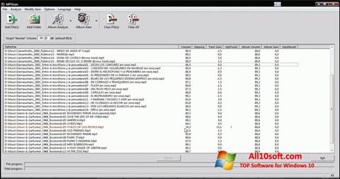 Screenshot MP3Gain para Windows 10