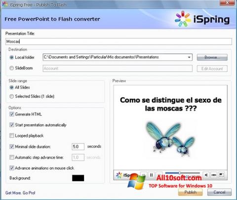 Screenshot iSpring Free para Windows 10