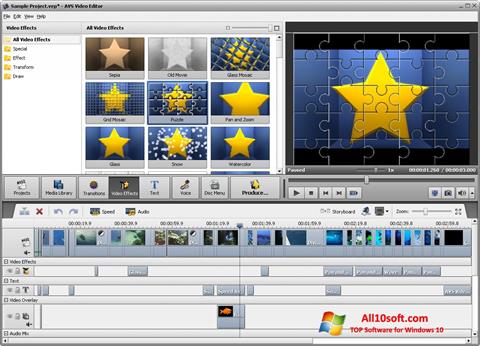Screenshot AVS Video Editor para Windows 10