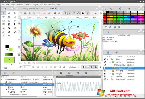 Screenshot Synfig Studio para Windows 10