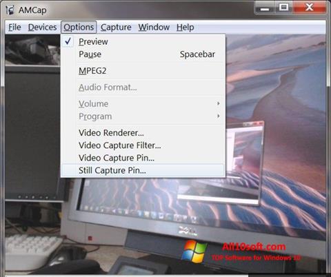 Screenshot AMCap para Windows 10