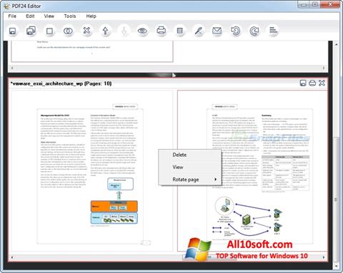 Screenshot PDF24 Creator para Windows 10