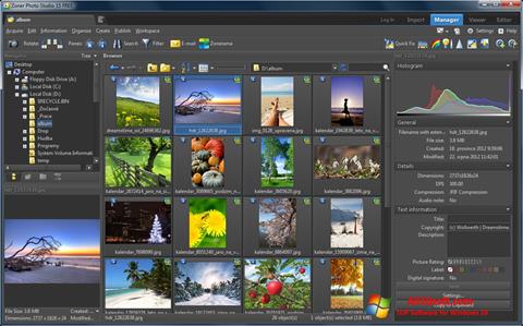 Screenshot Zoner Photo Studio para Windows 10