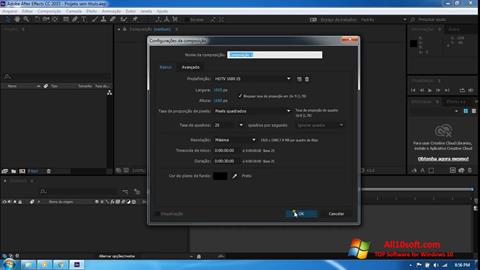 Screenshot Adobe After Effects CC para Windows 10
