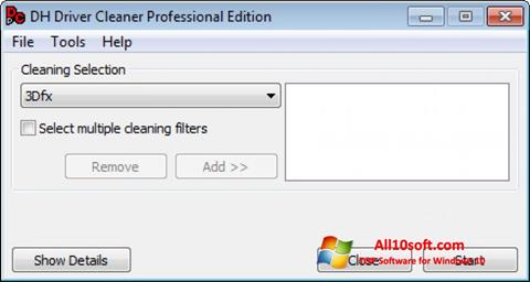 Screenshot Driver Cleaner para Windows 10