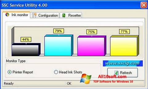 Screenshot SSC Service Utility para Windows 10
