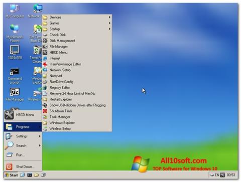 Screenshot Hirens Boot CD para Windows 10