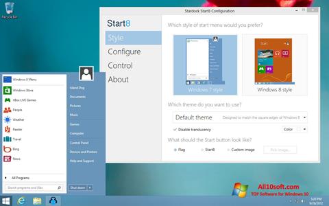 Screenshot Start8 para Windows 10