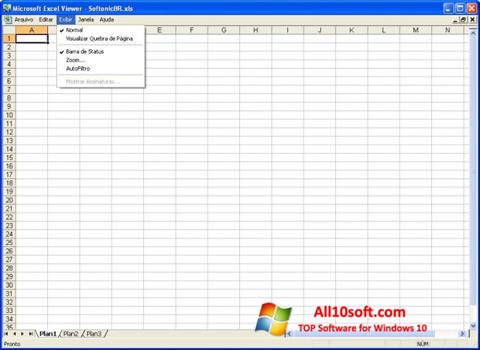 Screenshot Excel Viewer para Windows 10