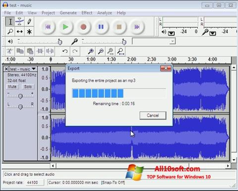Screenshot Lame MP3 Encoder para Windows 10