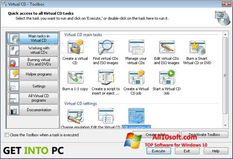Screenshot Virtual CD para Windows 10