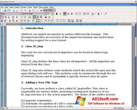 download abiword for windows 10
