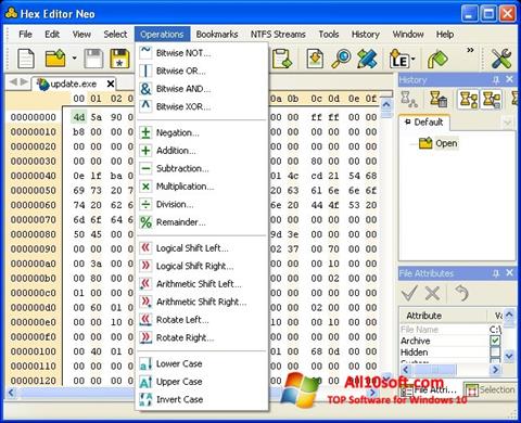 Screenshot Hex Editor Neo para Windows 10