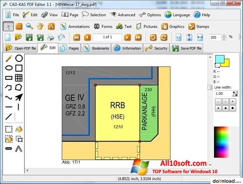 Screenshot PDF Reader para Windows 10