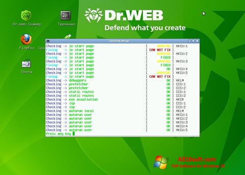 Screenshot Dr.Web LiveCD para Windows 10