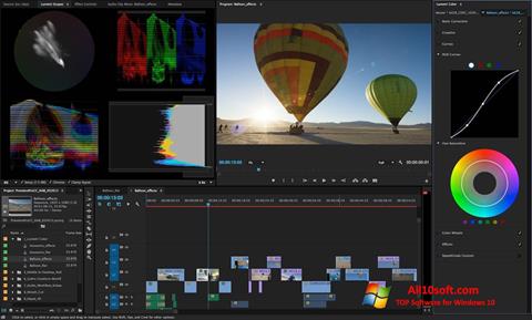 Screenshot Adobe Premiere Pro CC para Windows 10