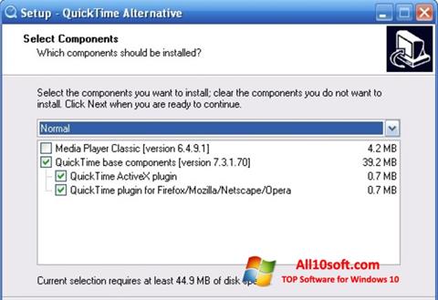 Screenshot QuickTime Alternative para Windows 10