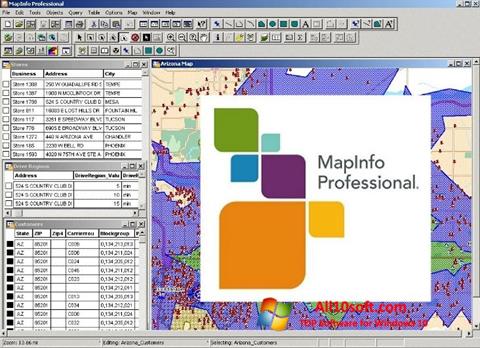 Screenshot MapInfo Professional para Windows 10