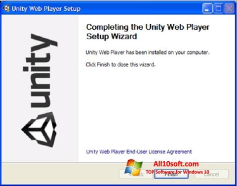 Screenshot Unity Web Player para Windows 10