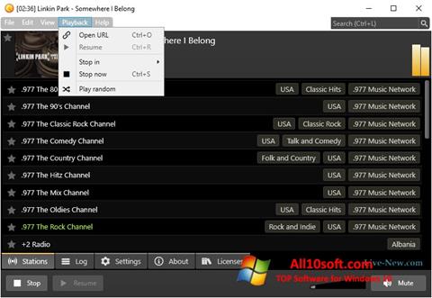 Screenshot Screamer Radio para Windows 10