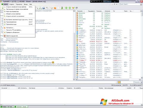 Screenshot FlylinkDC++ para Windows 10