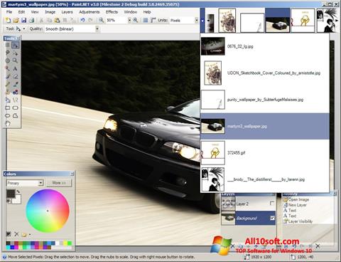 Screenshot Paint.NET para Windows 10