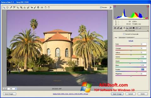 Screenshot Adobe Camera Raw para Windows 10